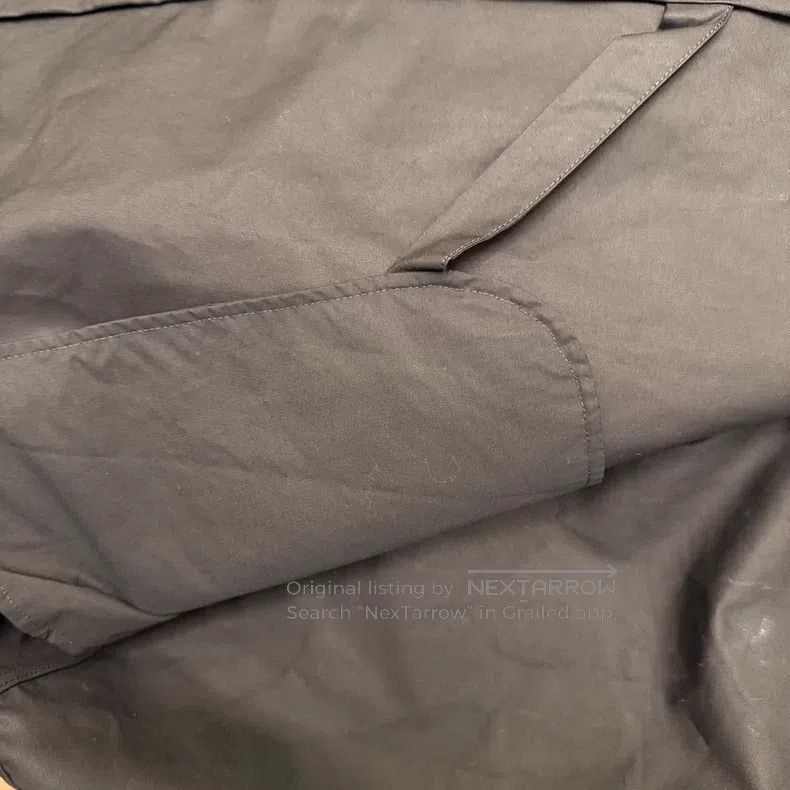 Balenciaga Balenciaga Extra Large Canvas Shirt Size US S / EU 44-46 / 1 - 5 Thumbnail