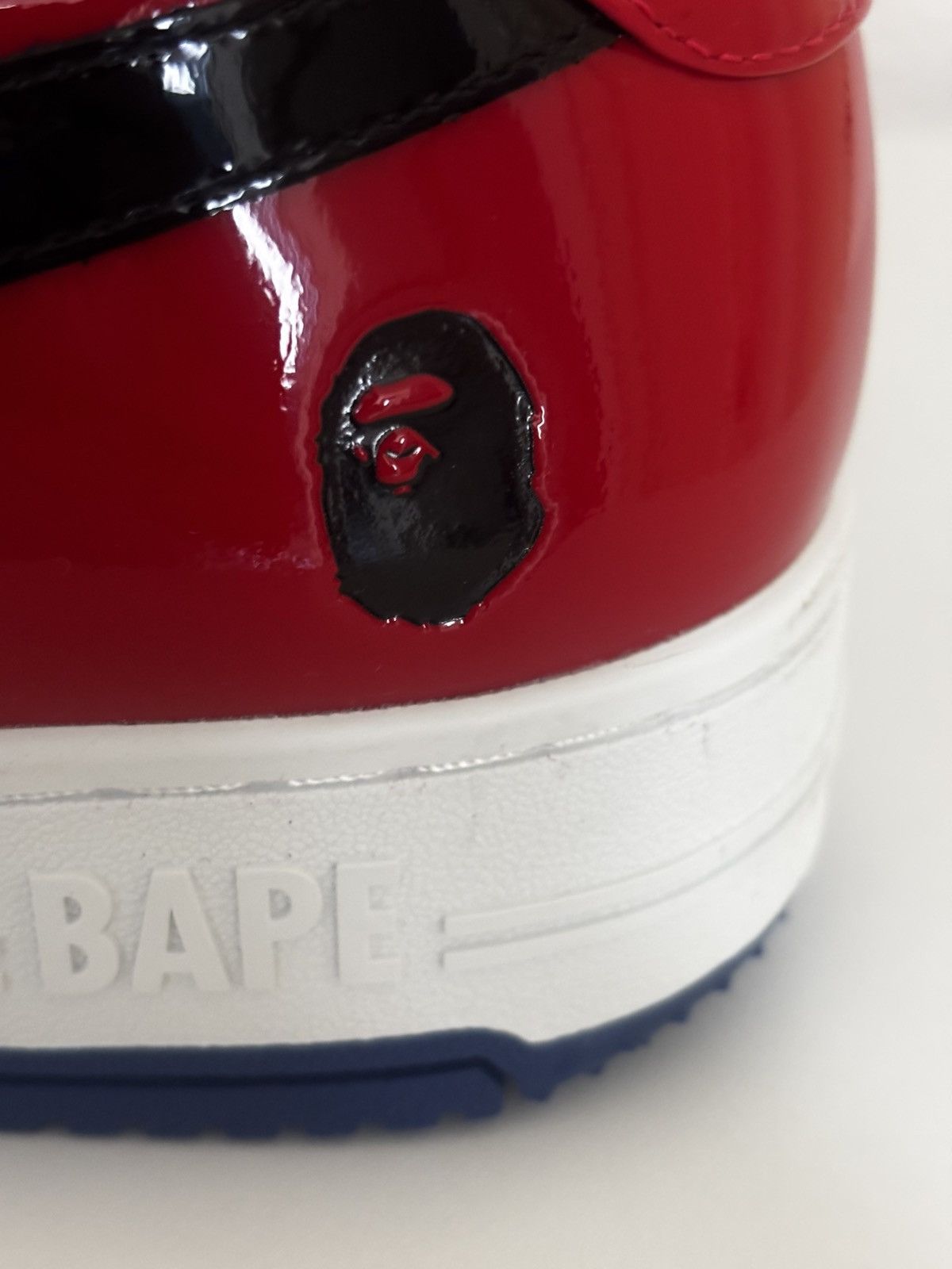 Bape Authentic ape bape bape sta #1 red US 11 new bapesta Size US 11 / EU 44 - 10 Thumbnail