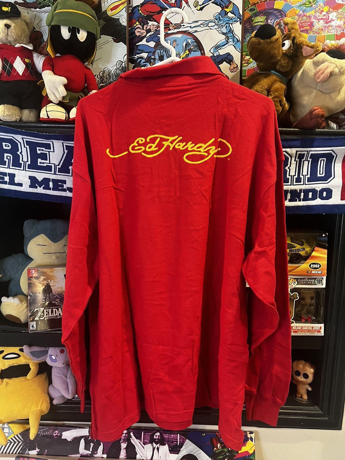 Ed Hardy New with Tags Ed Hardy Red Long-Sleeve Size US XXL / EU 58 / 5 - 3 Thumbnail