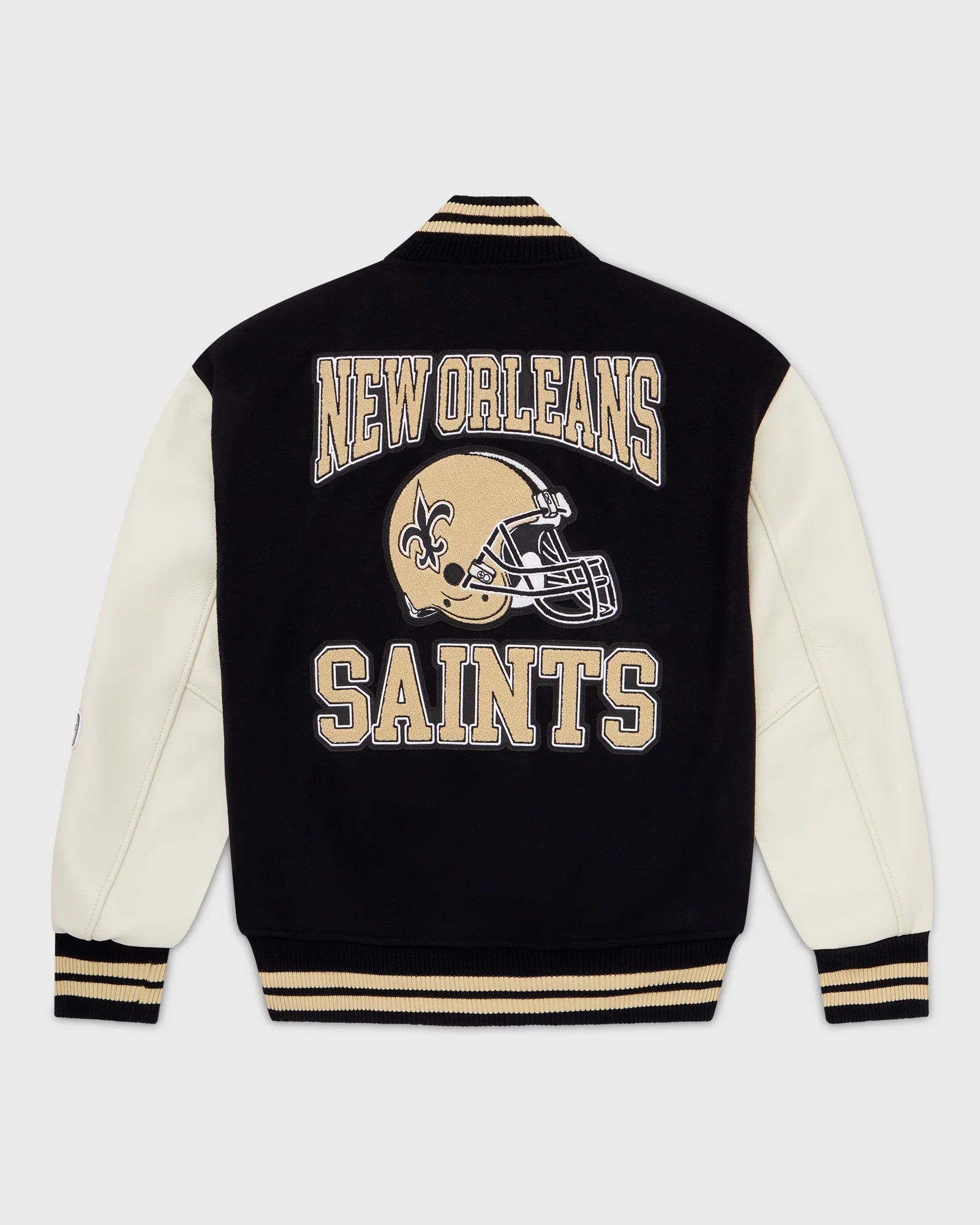 Drake OVO x NFL NEW ORLEANS SAINTS VARSITY JACKET Size US M / EU 48-50 / 2 - 7 Thumbnail