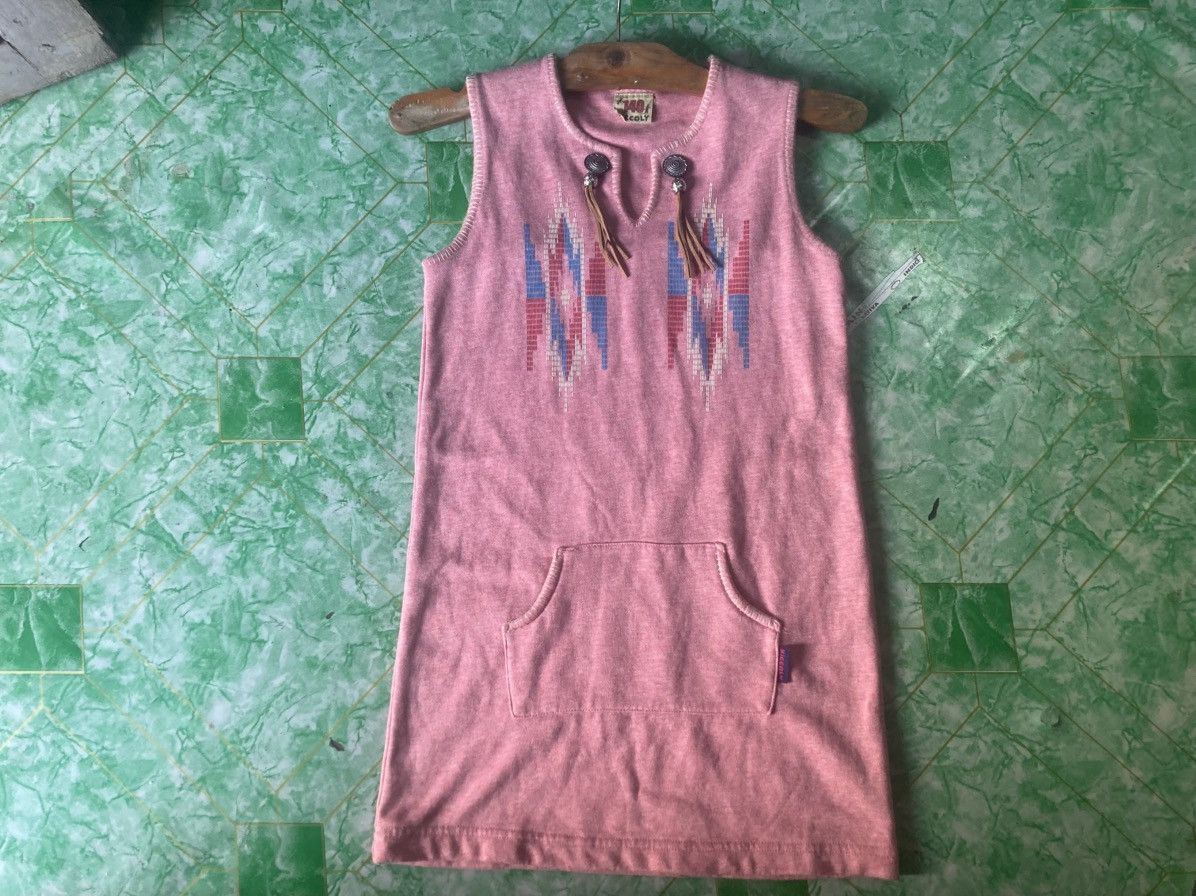 Vintage Vintage Kiccoly Chimayo Mini Dress Size ONE SIZE - 3 Thumbnail