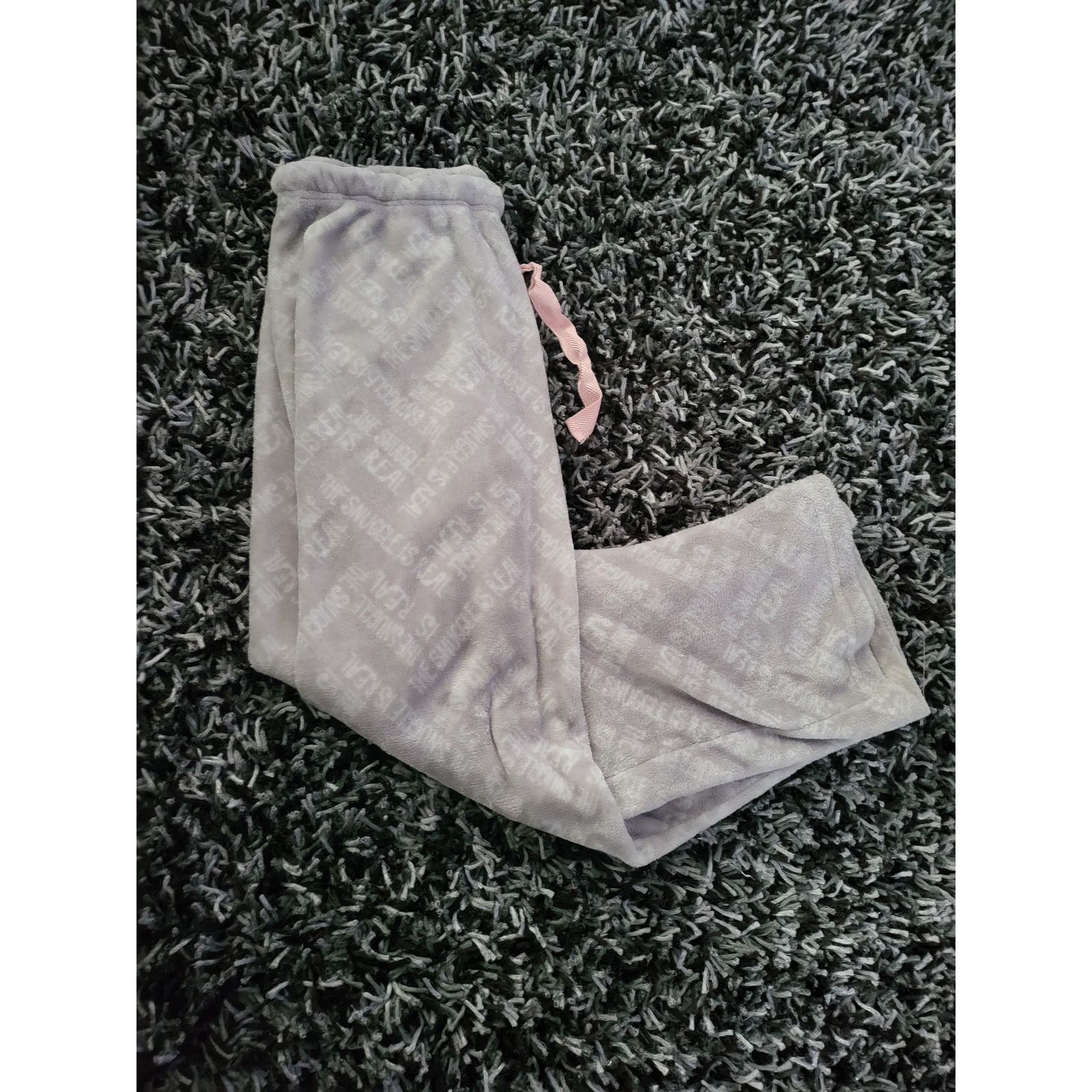 rue21 Rue 21 The Snuggle is Real Gray SOFT pajama pants - Large Size 36" / US 14 / IT 50 - 1 Thumbnail