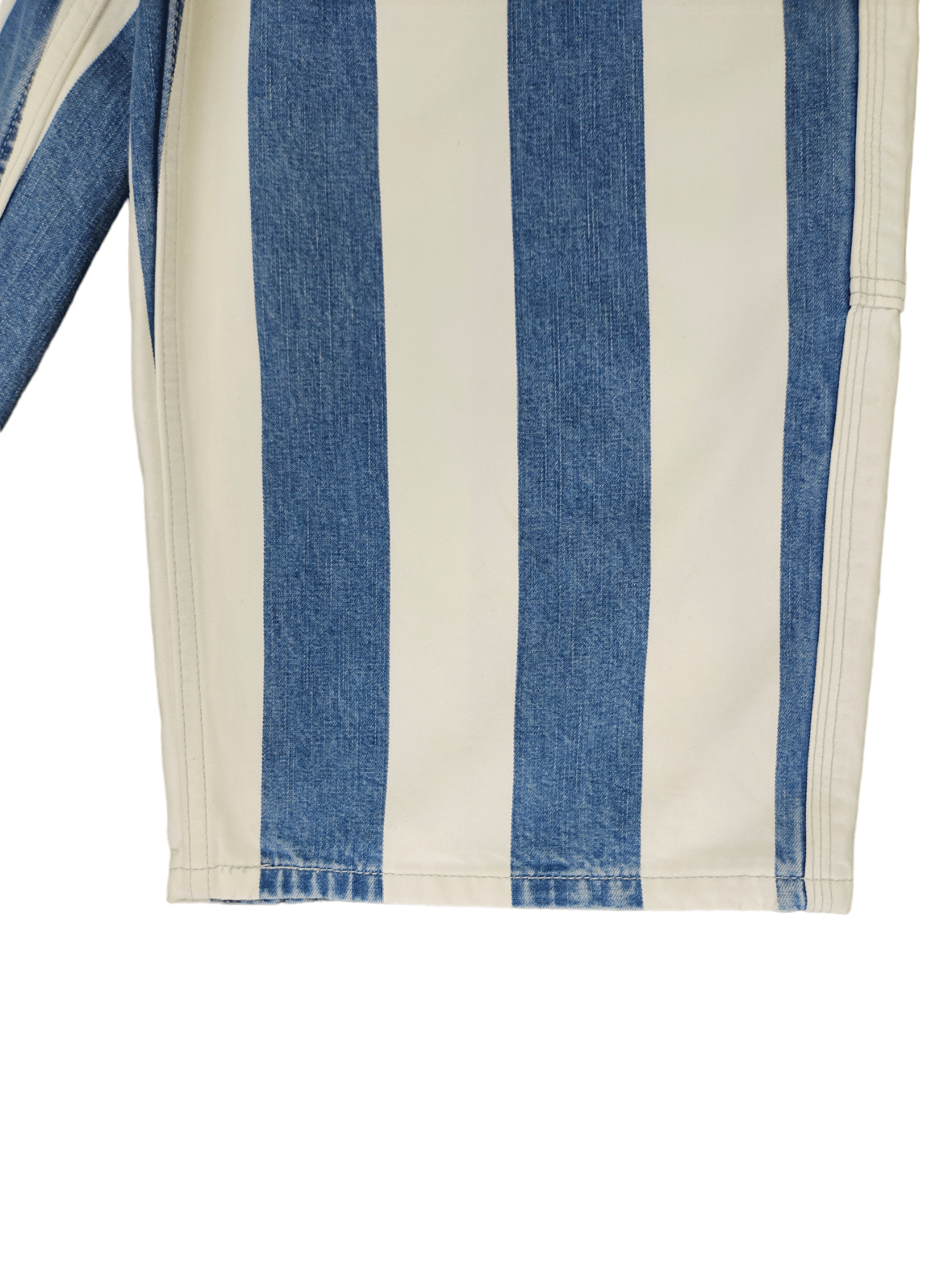 Levi's Vintage Clothing Baggy Jeans Levis Silver Tab Prisoner Striped Carpenter 3Q Size US 31 - 18 Thumbnail