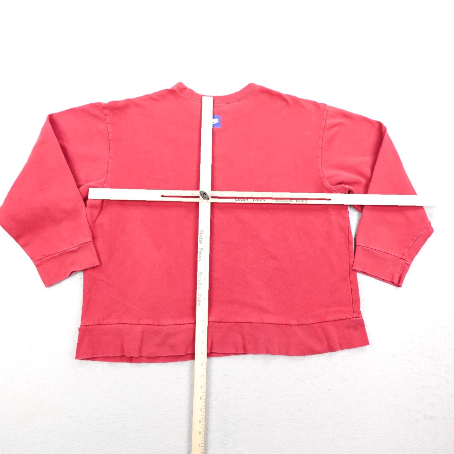 Nike VINTAGE Nike Sweatshirt Mens XL Red Graphic Print Crewneck Distressed Y2K Research Lab Logo Size US XXL / EU 58 / 5 - 7 Thumbnail