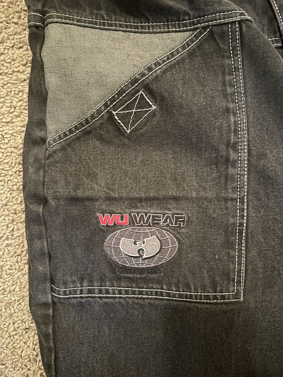 Wu-Tang Clan Wu Wear - Size 38 Jeans Size US 38 / EU 54 - 2 Thumbnail