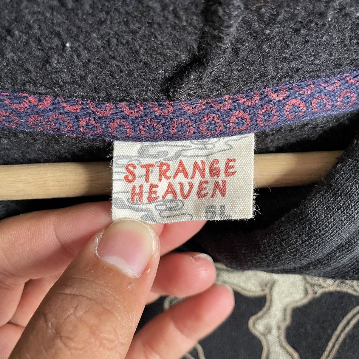 Japanese Brand × Vintage Vintage Strange Heaven Dragon Hoodie Size US L / EU 52-54 / 3 - 5 Thumbnail