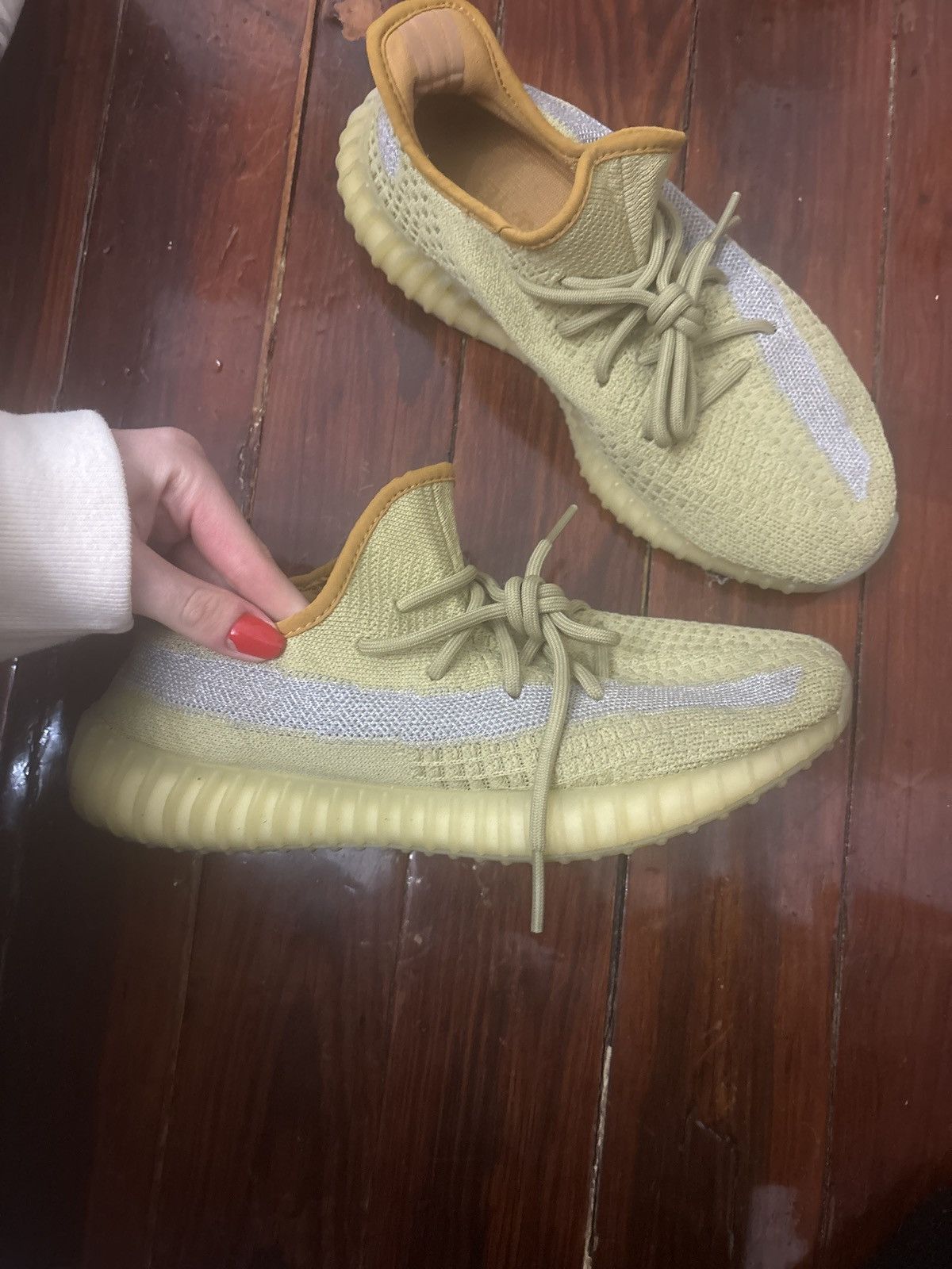 Adidas Yeezy Boost 350 V2 'Marsh' Size US 8 / EU 41 - 2 Thumbnail