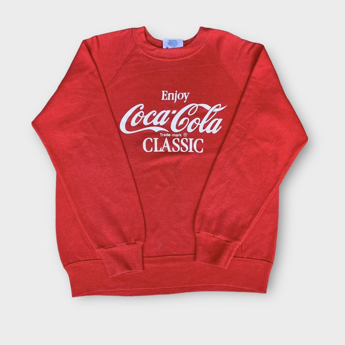Coca Cola × Soffe × Vintage Vintage 90s Soffe Enjoy Coca Cola Classic Crewneck Size US M / EU 48-50 / 2 - 1 Thumbnail