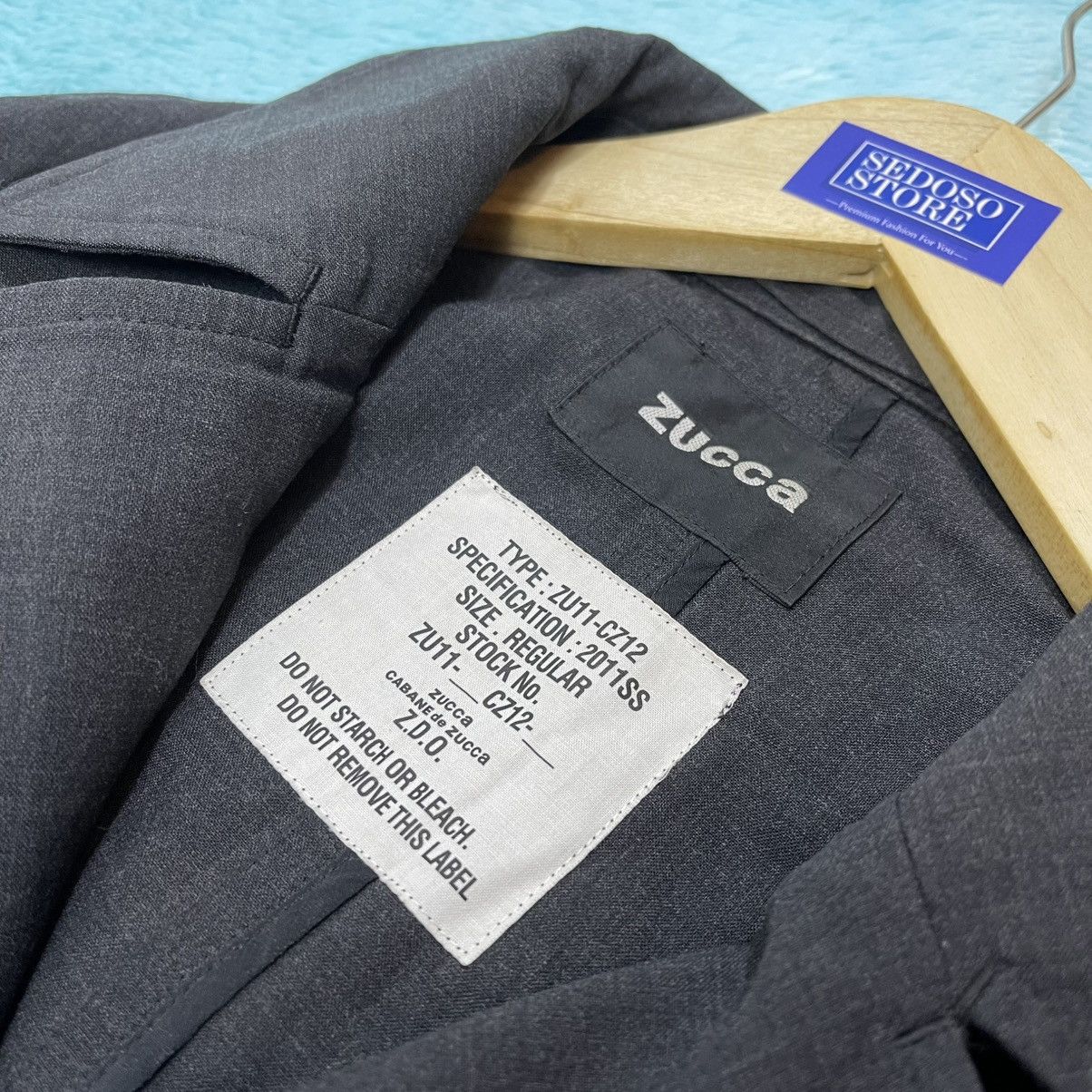 Zucca Zucca Black Jacket Size M / US 6-8 / IT 42-44 - 5 Thumbnail