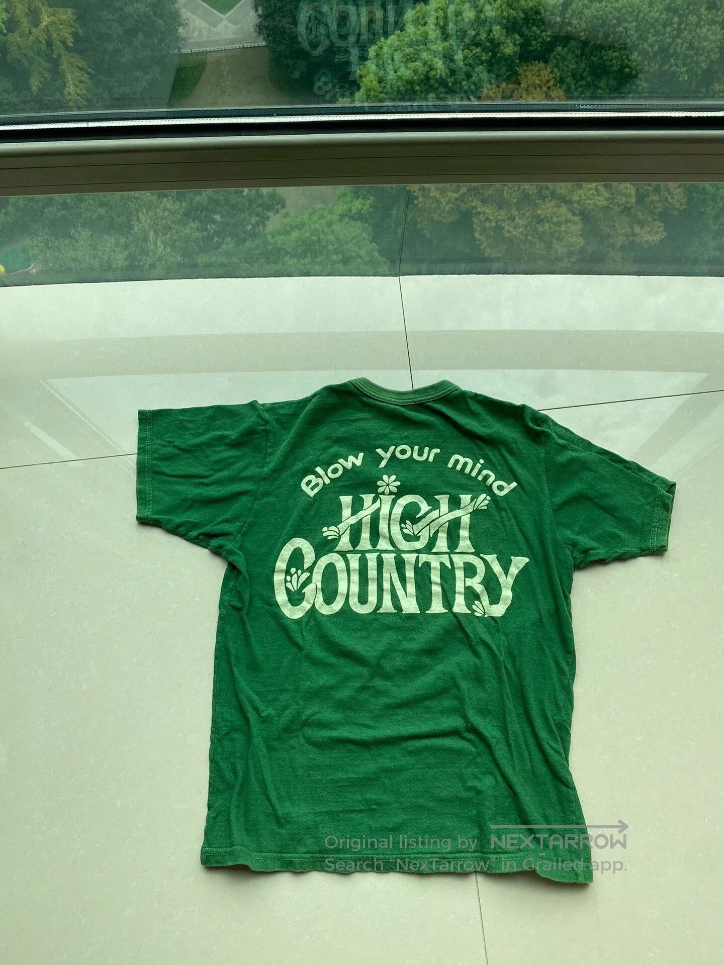 Freewheelers strike a blow for freedom green tee. Size US M / EU 48-50 / 2 - 2 Thumbnail