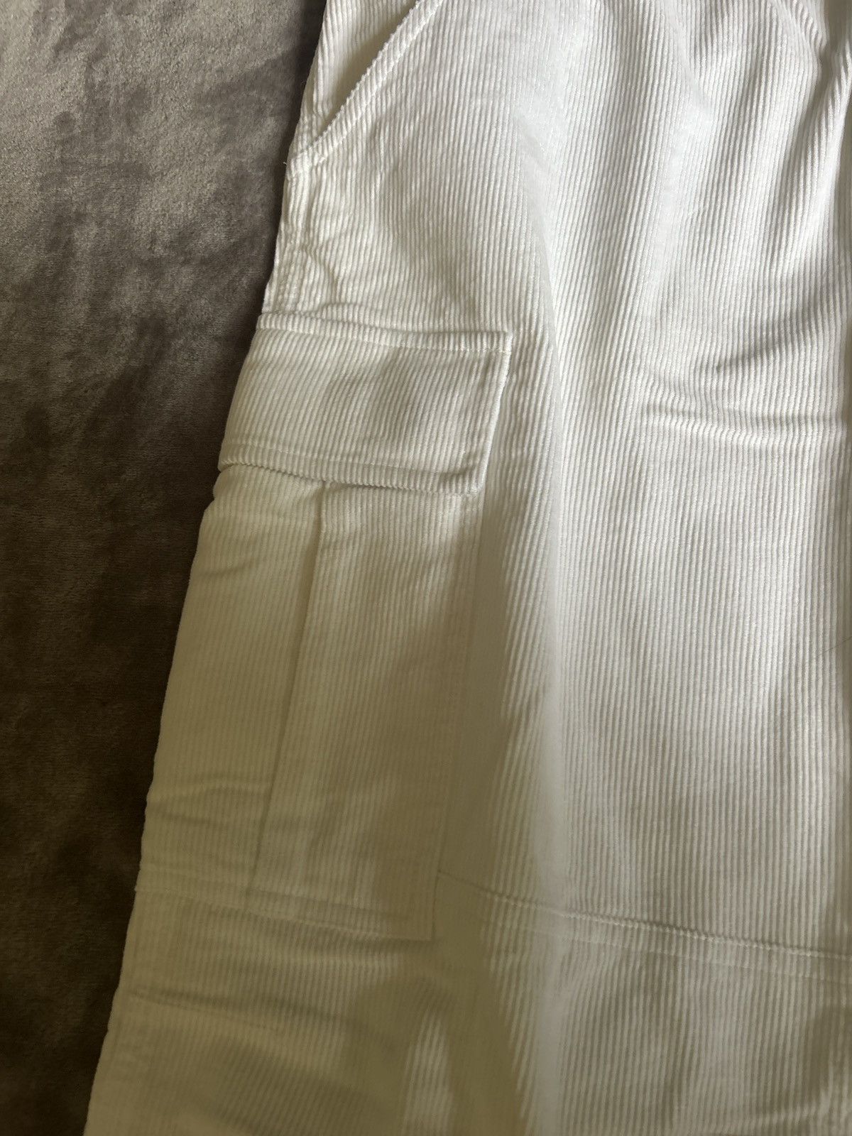 October's Very Own Octobers Very Own white cargo corduroy pants Size US 34 / EU 50 - 8 Thumbnail