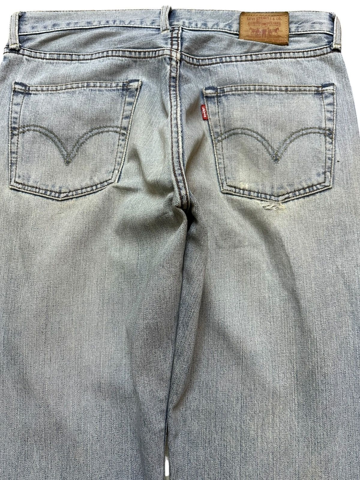 Levi's Vintage Clothing Vintage Levi’s 503 Mudwash Ripped Distressed Denim Size US 34 / EU 50 - 6 Thumbnail