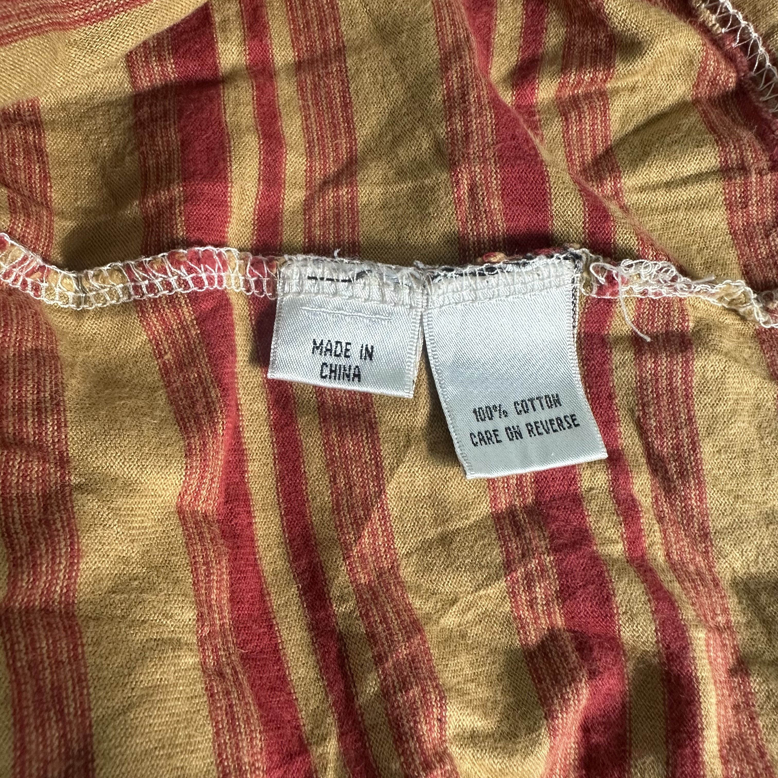 Yves Saint Laurent 🔥RARE🔥Vintage YSL YvesSaintLaurent Striped T-shirt Size US L / EU 52-54 / 3 - 6 Thumbnail