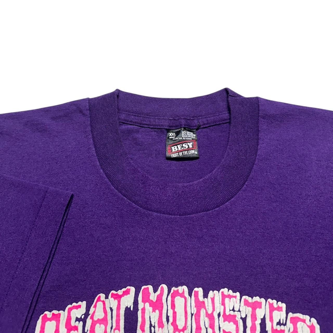 Fruit Of The Loom × Vintage Vintage Monster Truck Cafe T-Shirt Size US XXL / EU 58 / 5 - 4 Thumbnail