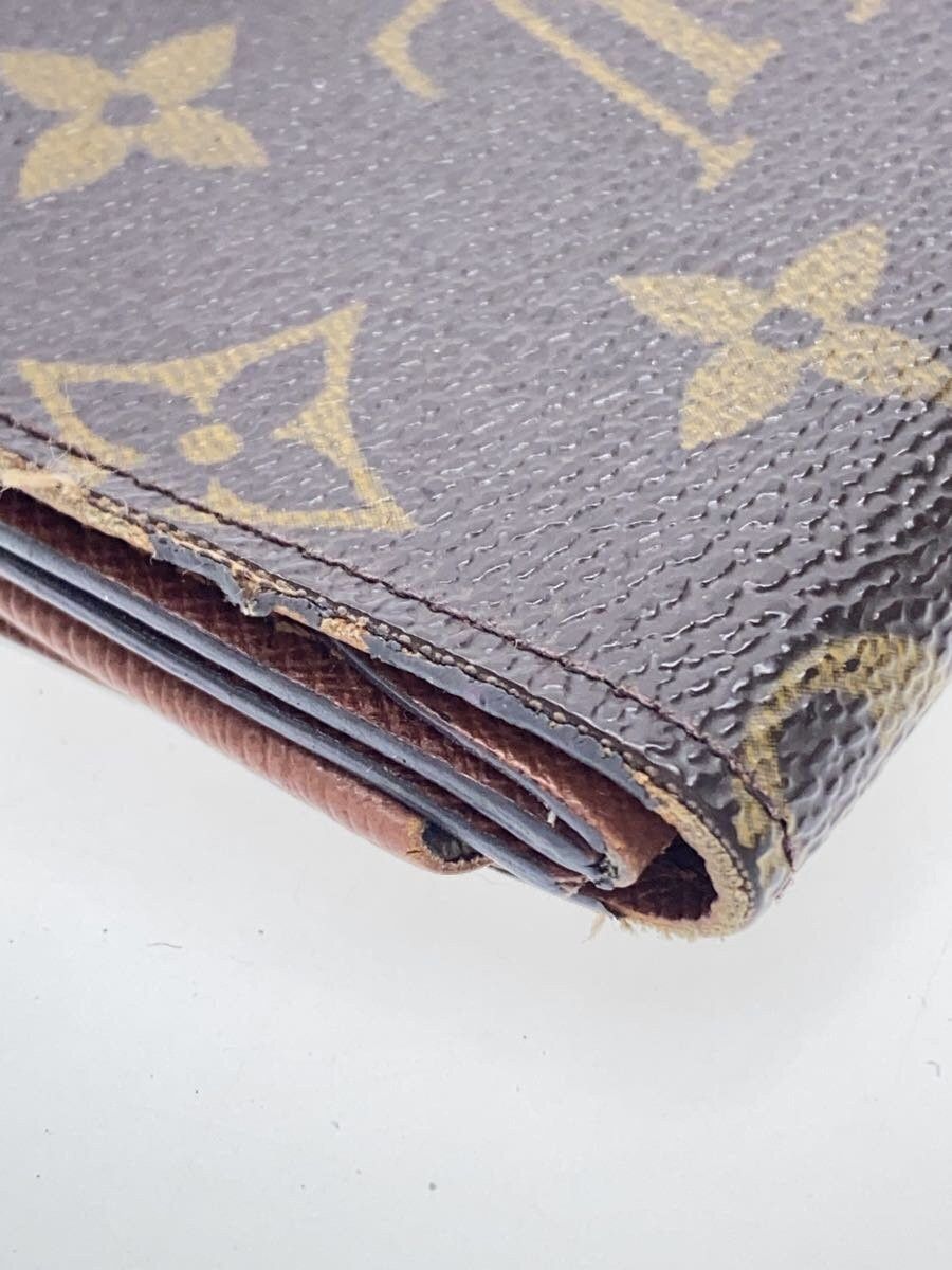 Louis Vuitton Louis Vuitton Monogram Porte Monet Guze Canvas Brown Size ONE SIZE - 7 Thumbnail