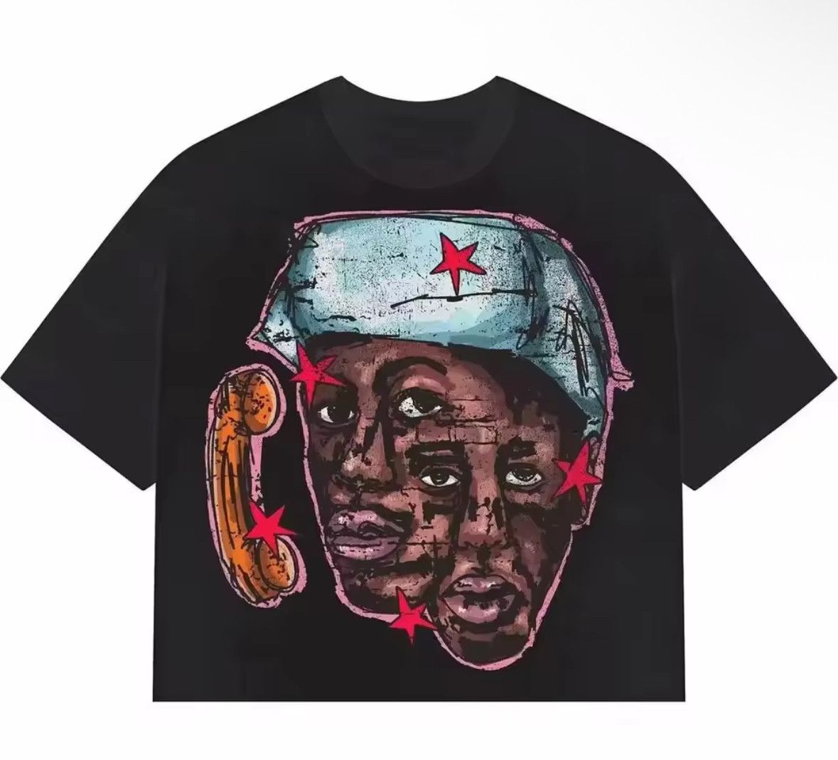 Other Y2K Streetwear Goth Fashion Black T-Shirt Punk Graphic Tees Size US L / EU 52-54 / 3 - 1 Thumbnail