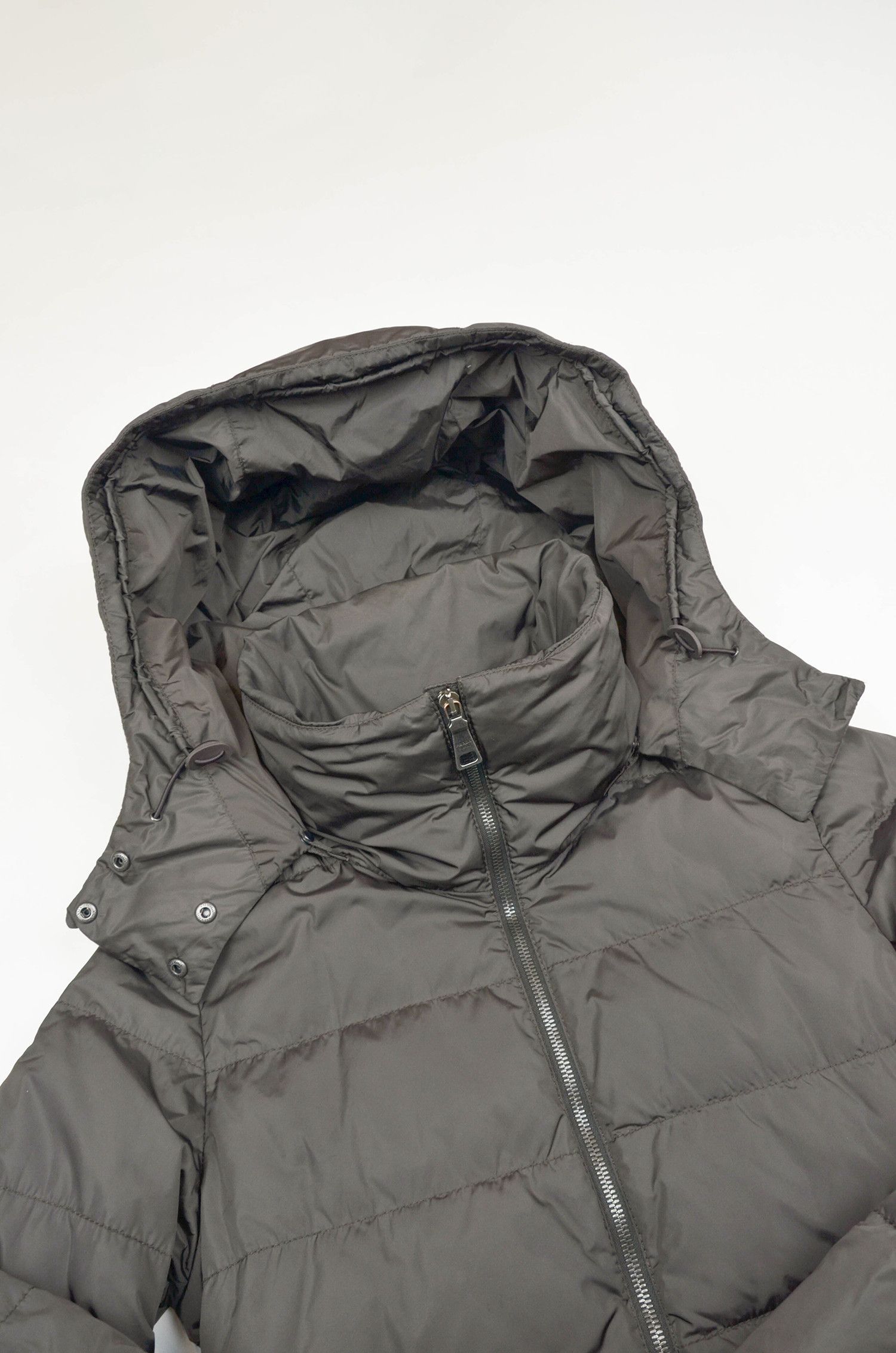 Prada Prada Quilted Hooded Down Puffer Jacket - Size S Size S / US 4 / IT 40 - 9 Thumbnail