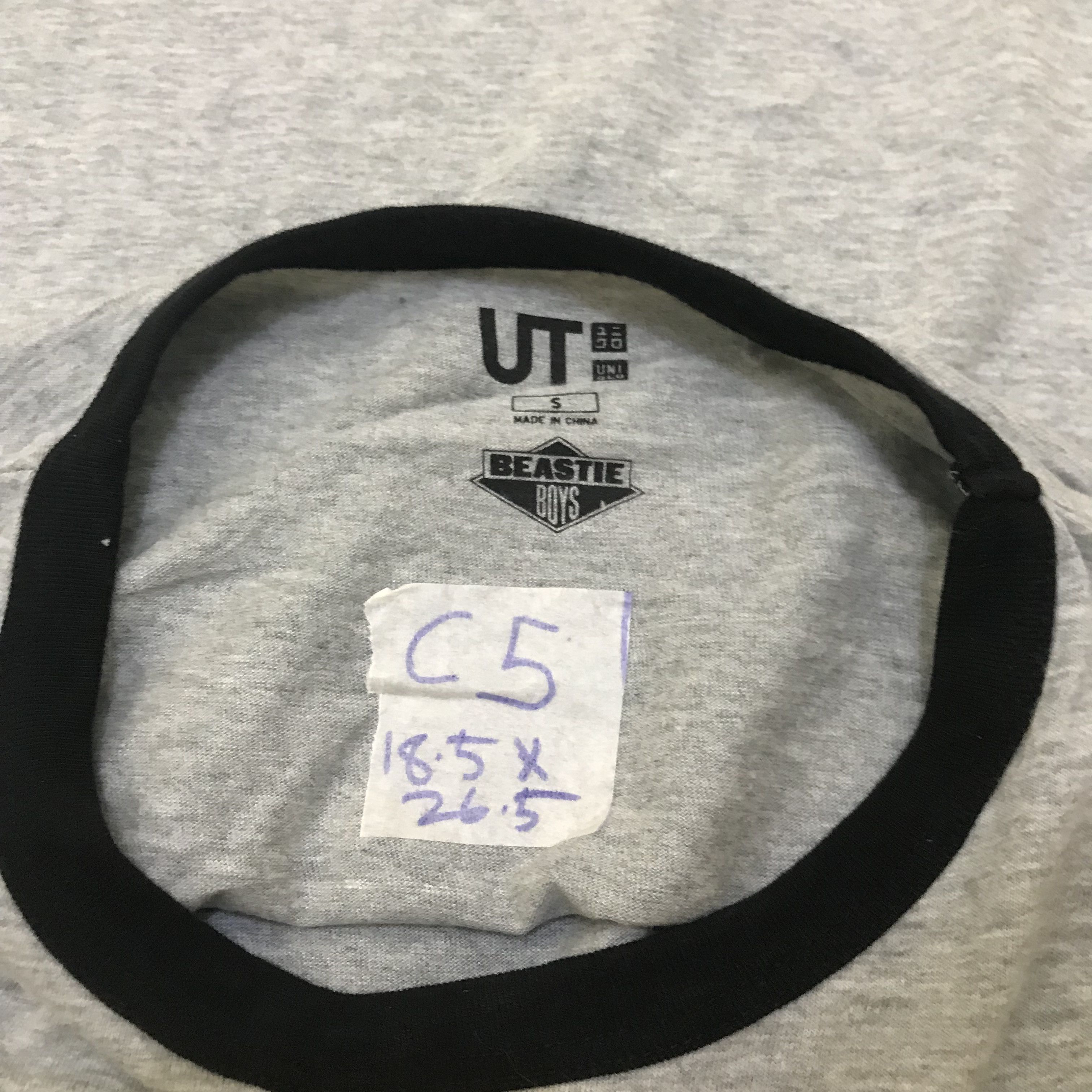 Rap Tees × Uniqlo C5 BAND BEASTIE BOYS RAP HIP HOP TEES Size US S / EU 44-46 / 1 - 4 Thumbnail