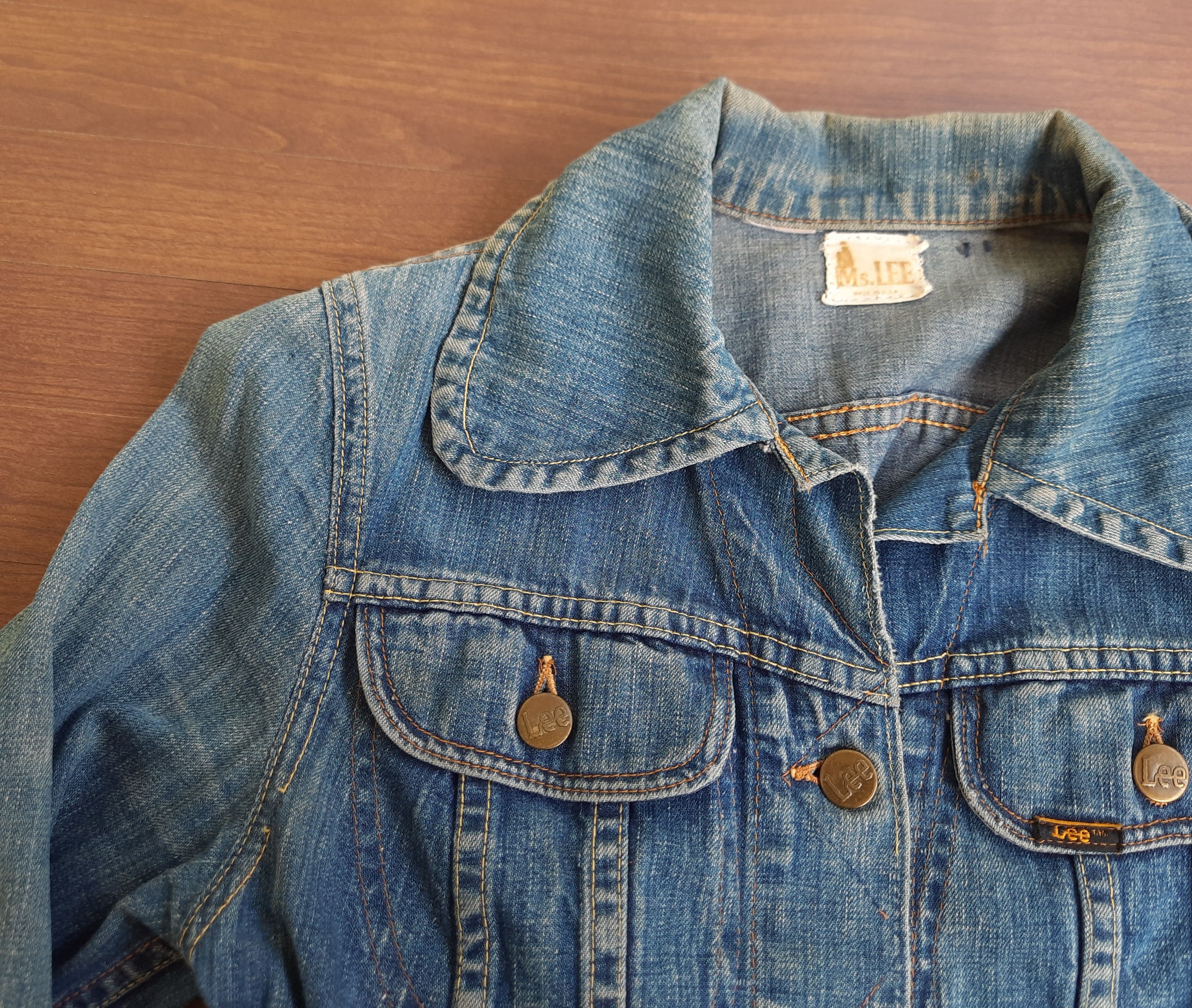 Lee 50s 60s Ms LEE Vintage Denim Jacket Size S / US 4 / IT 40 - 5 Thumbnail