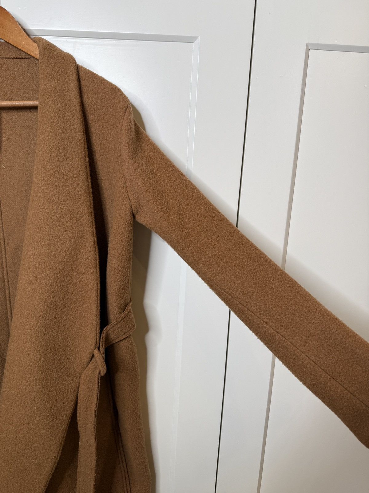 Damir Doma Camel wool wrap kimono coat Size US S / EU 44-46 / 1 - 5 Thumbnail