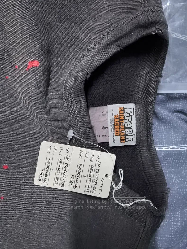 Saint Michael Saint Michael Smiling face makes old hoodies Size US S / EU 44-46 / 1 - 2 Thumbnail