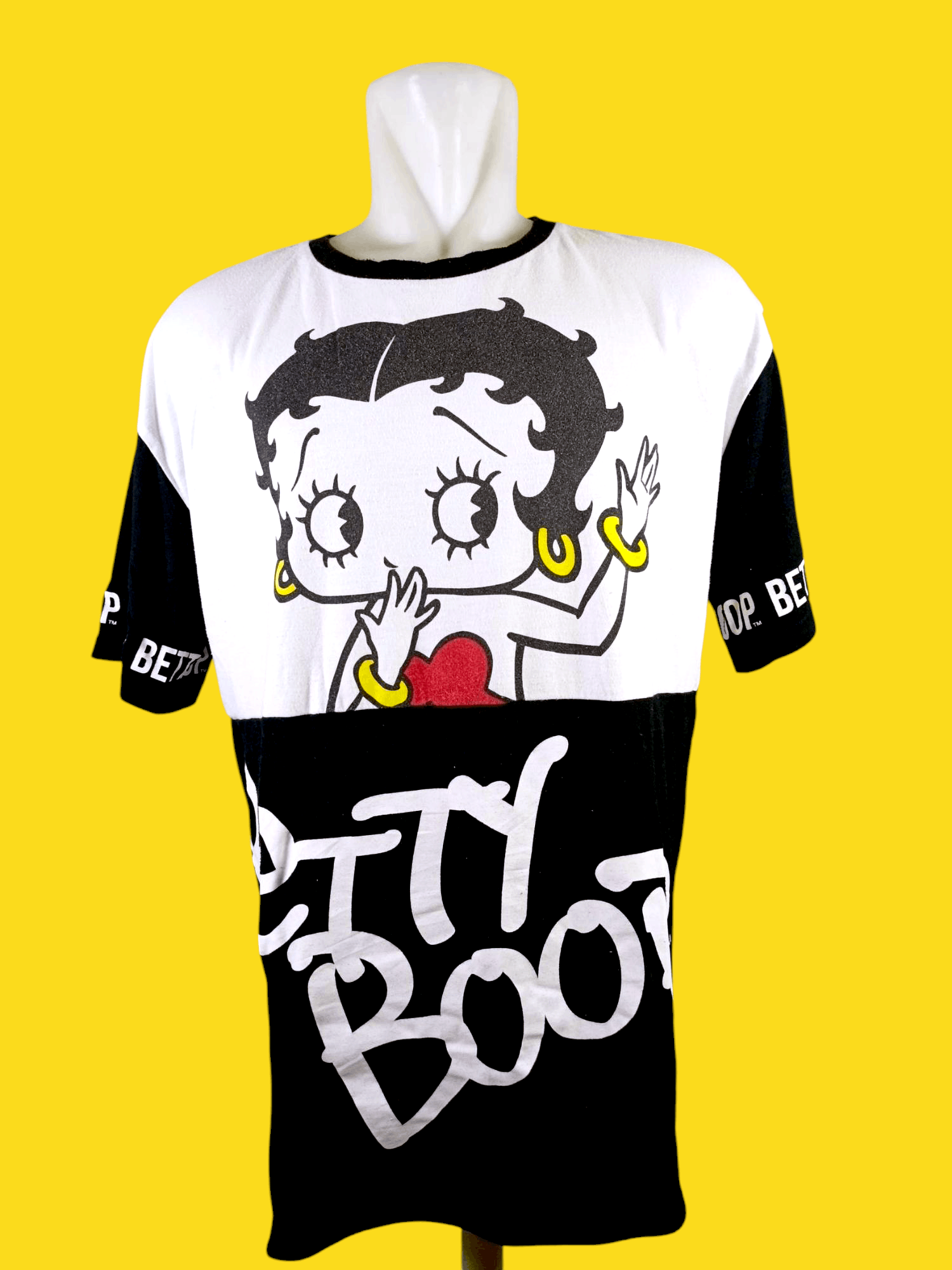 Cartoon Network × Japanese Brand × Vintage VINTAGE BETTY BOOP X DENIFITS T-SHIRT Size US XL / EU 56 / 4 - 1 Thumbnail