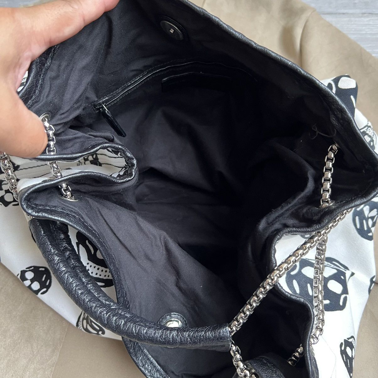 Alexander McQueen Authentic alexander mcqueen white skull tote bag Size ONE SIZE - 13 Thumbnail