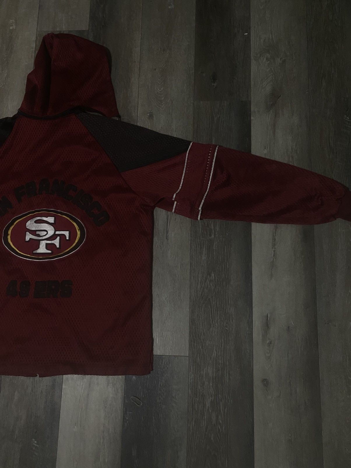 Unknown London Vintage 49ers Jacket (Turns Into Jersey) – Embroidered Size US XXL / EU 58 / 5 - 10 Thumbnail
