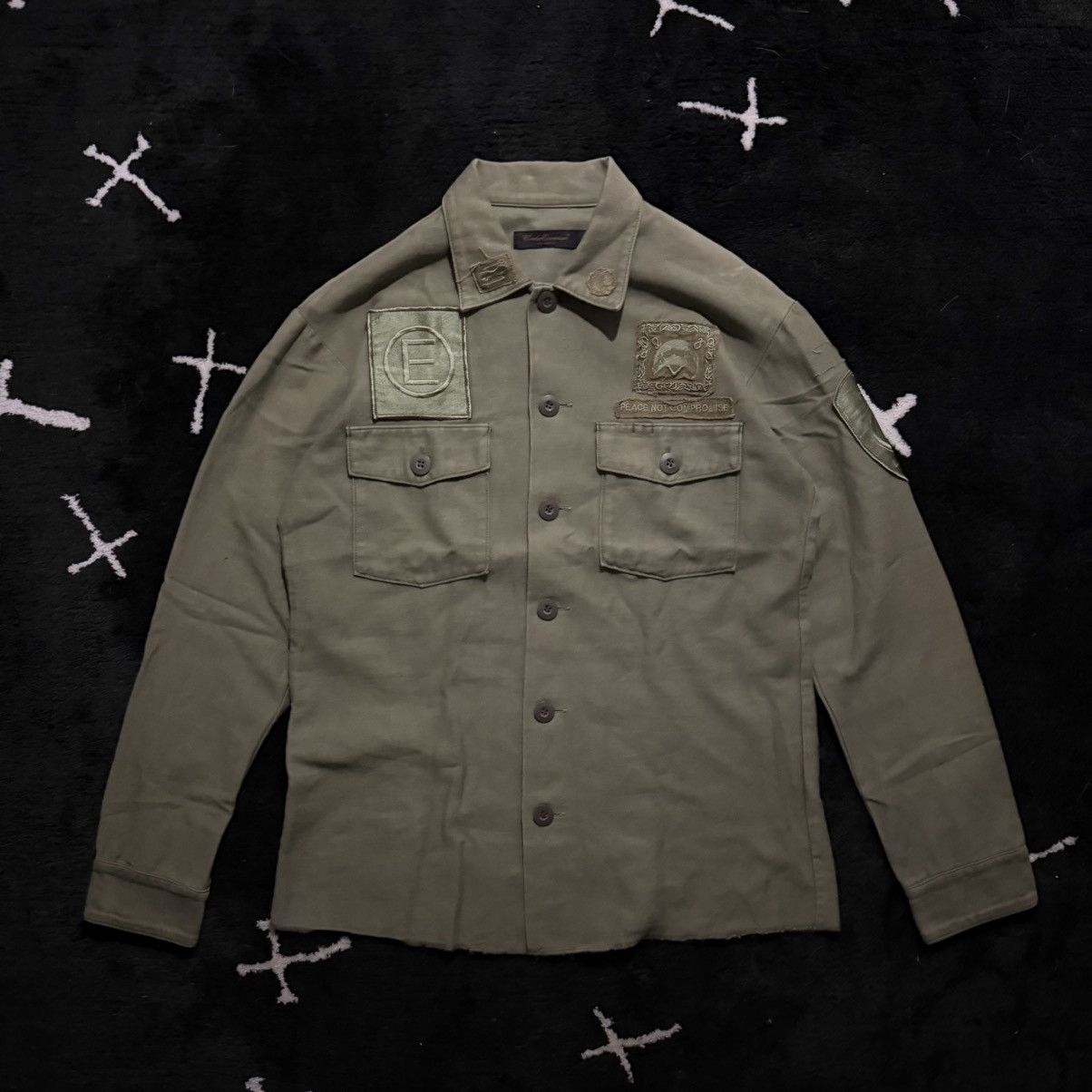 Undercover SS03 - “Scab” Military Button Up Size US L / EU 52-54 / 3 - 1 Thumbnail