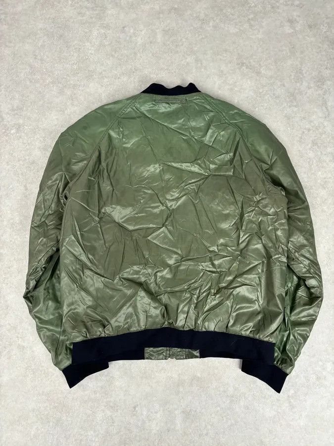 Prada AW2009 Prada Green Nylon Lined Bomber Jacket Size US M / EU 48-50 / 2 - 5 Thumbnail