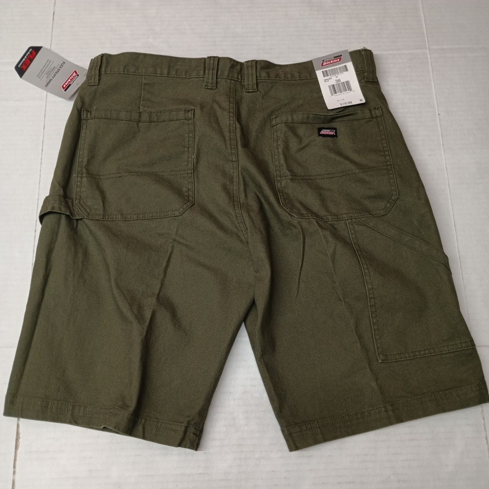 Dickies Dickies Men's Size 36 11” Inseam Green Shorts Flex Utility Size US 36 / EU 52 - 4 Thumbnail