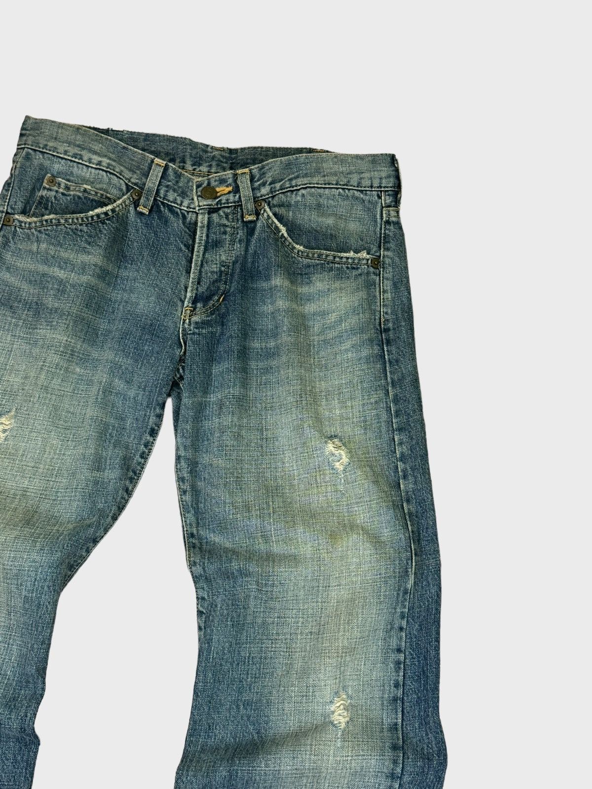 Vintage VINTAGE MATERIAL BOY DISTRESSED DAICOCK DENIM JEANS Size US 30 / EU 46 - 5 Thumbnail