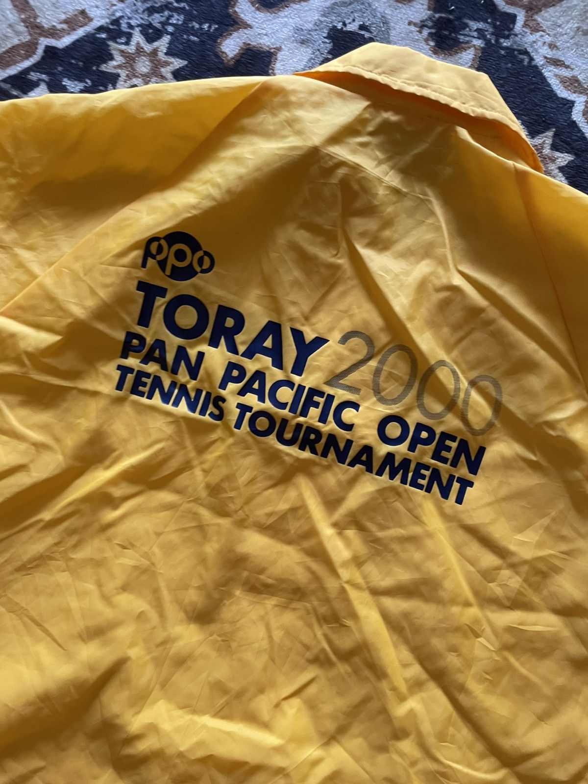 Ellesse Ellese Toray 2000 Pan Pacific Open Tennis Tournament Size US XL / EU 56 / 4 - 3 Thumbnail
