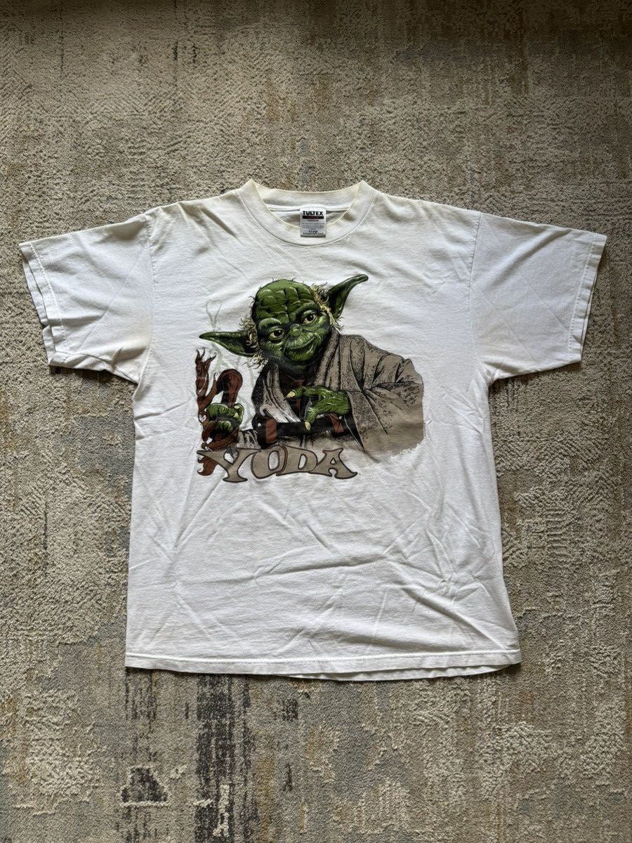 Star Wars Vintage 1995 Star Wars Yoda tee Size US XL / EU 56 / 4 - 1 Thumbnail