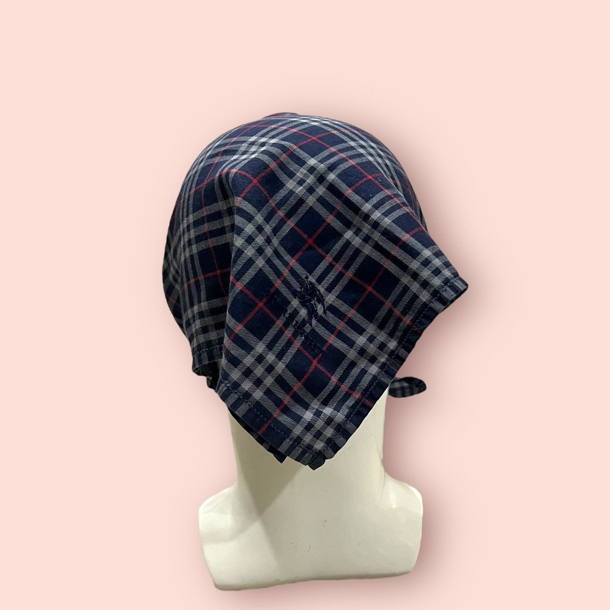 Burberry × Designer ICONIC BURBERRY BLACK LABEL PLAID NOVA CHECK HANDKERCHIEF Size ONE SIZE - 19 Thumbnail