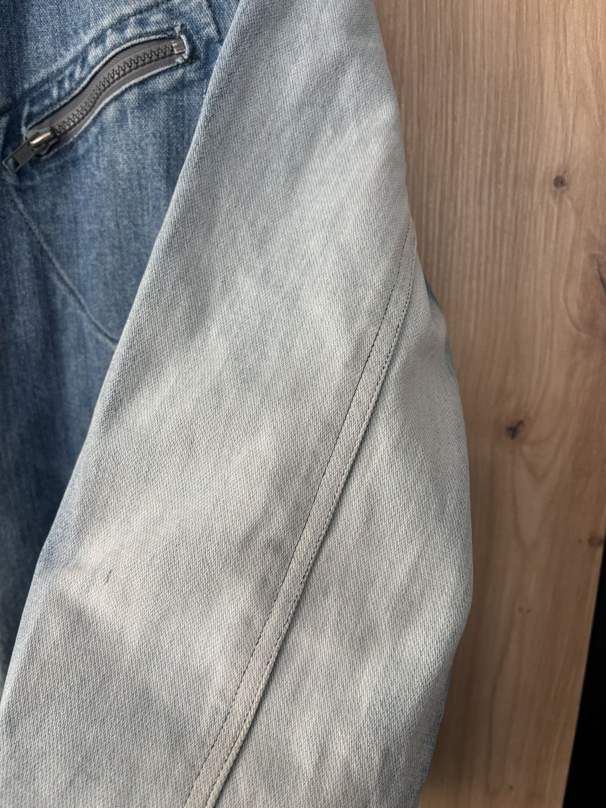 Wrangler VINTAGE FADED WRANGLER DENIM WORK JACKET Size US S / EU 44-46 / 1 - 9 Thumbnail
