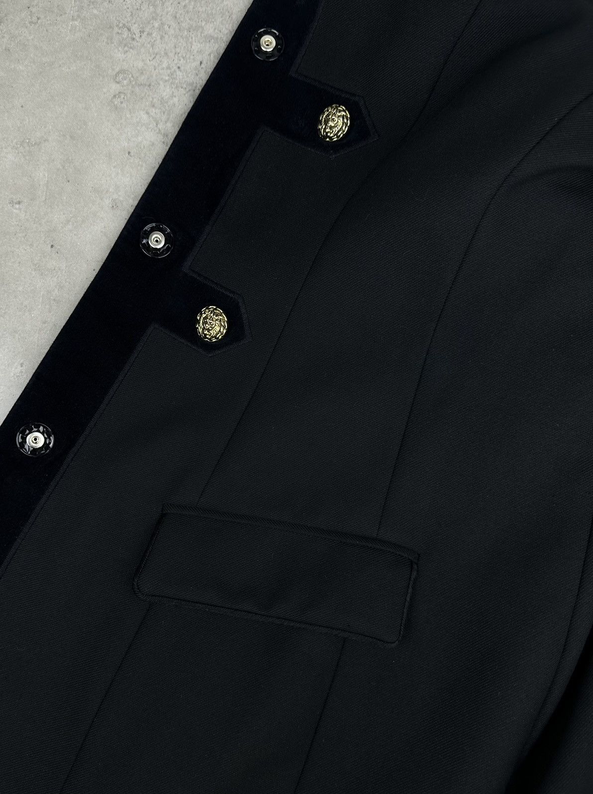 Just Cavalli JUST CAVALLI Napoleon Military Coat IT 44 Gold Lion Buttons Size S / US 4 / IT 40 - 8 Thumbnail