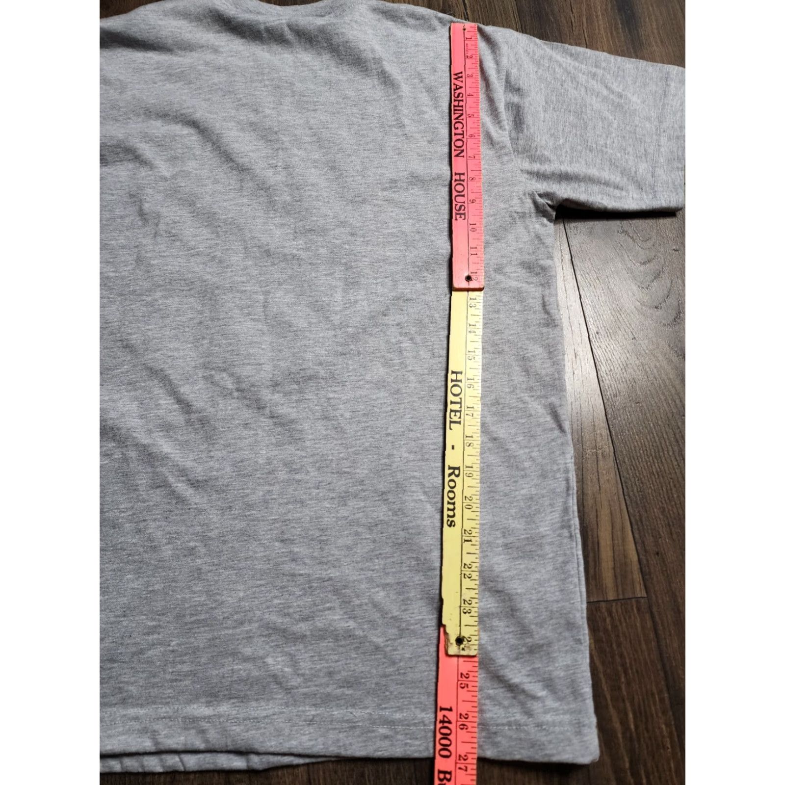 Vintage VINTAGE Engineering Shirt Gray XL Egyptian Hieroglyphics Graphic Travel T-Shirt 90s Mens Size US XL / EU 56 / 4 - 2 Thumbnail
