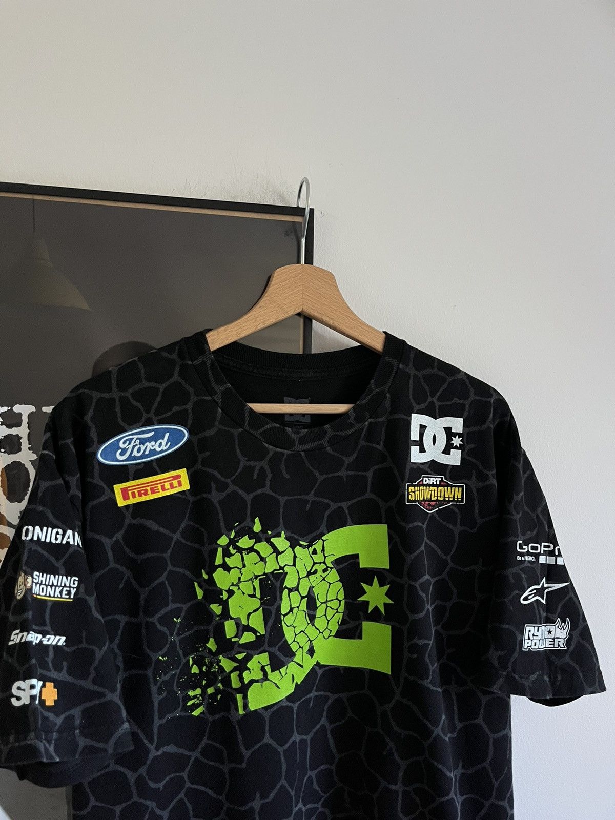 DC × Vintage Vintage Y2K DC Ken Block 43 t shirt Size US L / EU 52-54 / 3 - 3 Thumbnail