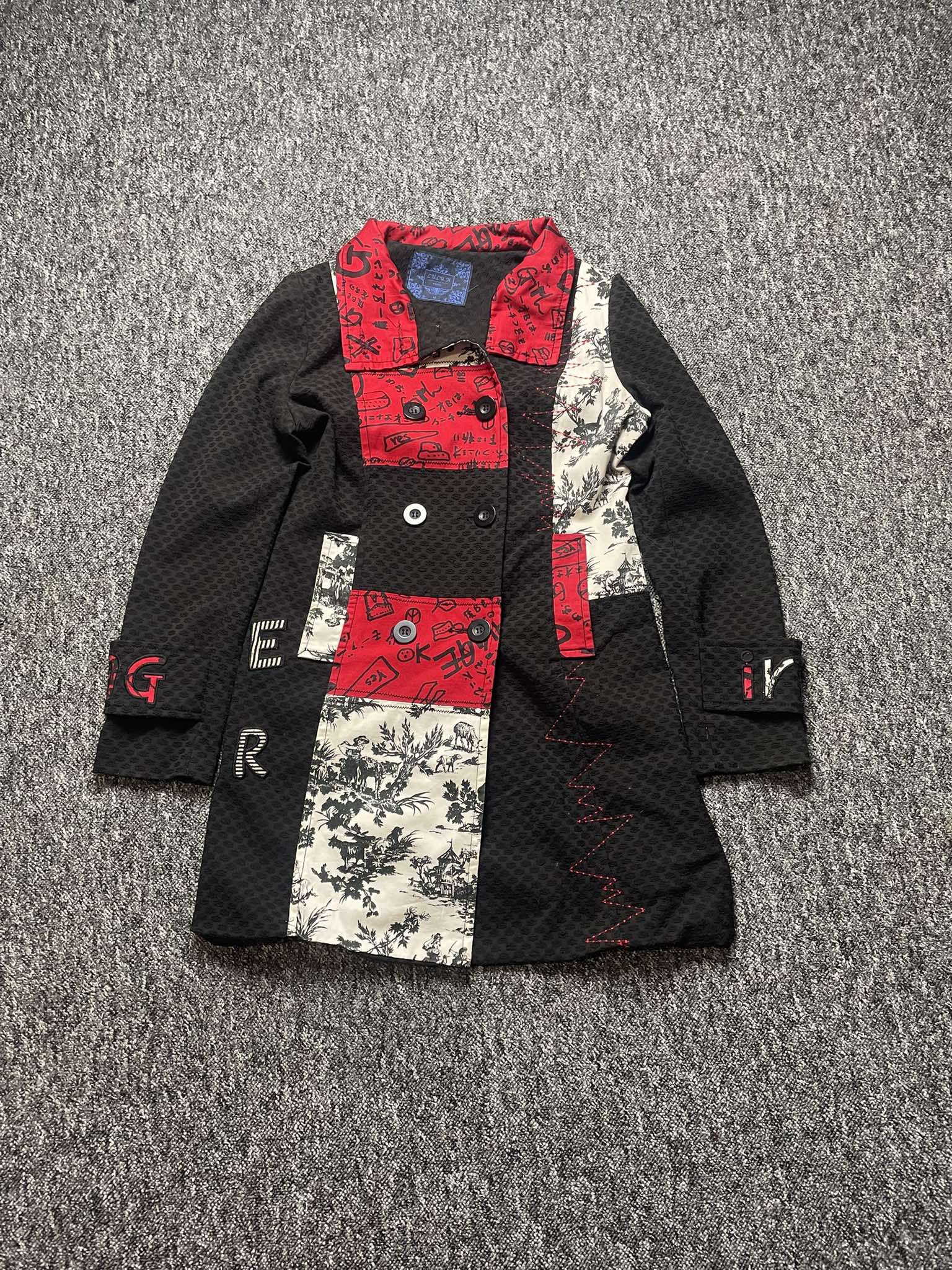 Affliction × Japanese Brand Vintage Heavy Coat Japanese Brand avant garde affliction y2k Size US M / EU 48-50 / 2 - 1 Thumbnail