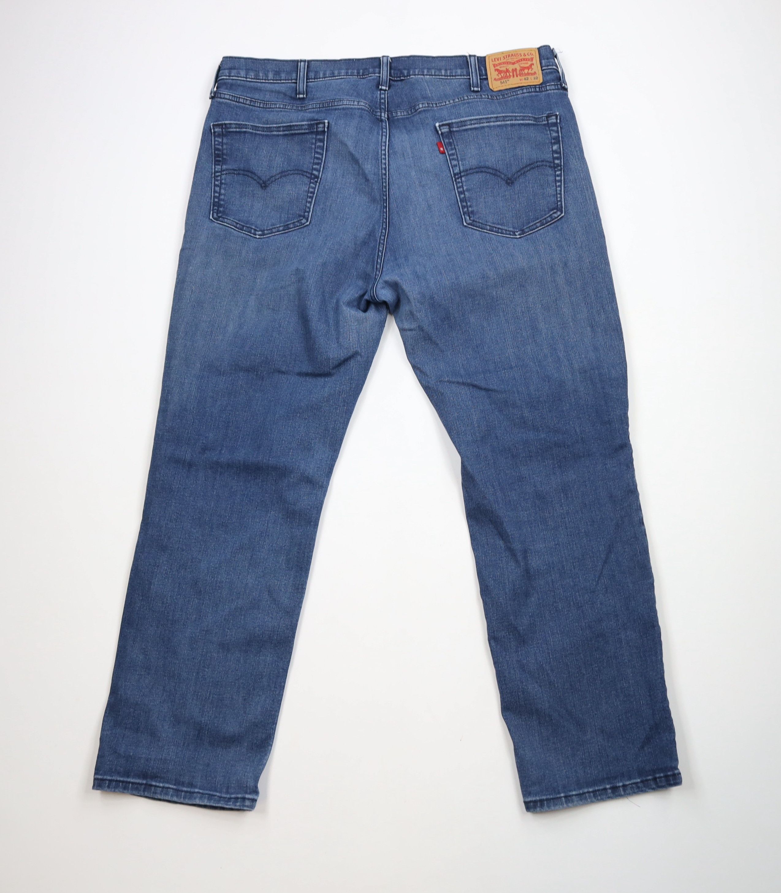Levi's × Vintage Vintage Y2K Levis 541 Athletic Fit Stretch Denim Jeans Blue Size US 42 / EU 58 - 11 Thumbnail