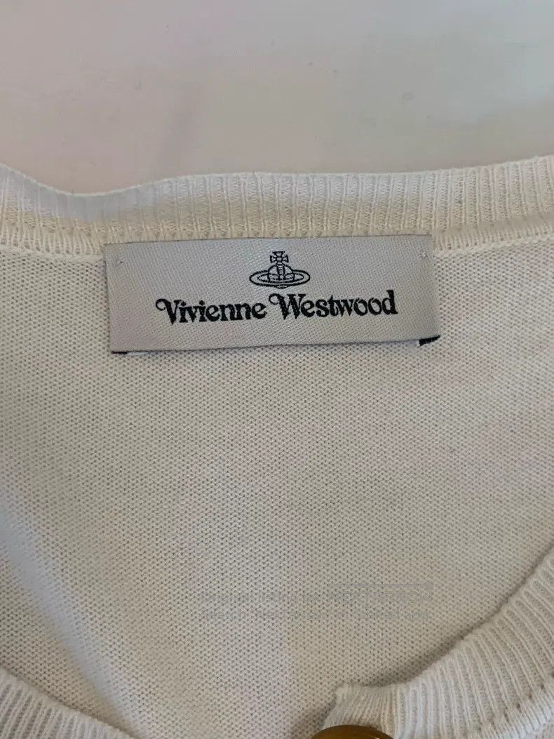Vivienne Westwood Vivienne Westwood Saturn Embroidered Knit Cardigan, 85% Co Size XS / US 0-2 / IT 36-38 - 5 Thumbnail