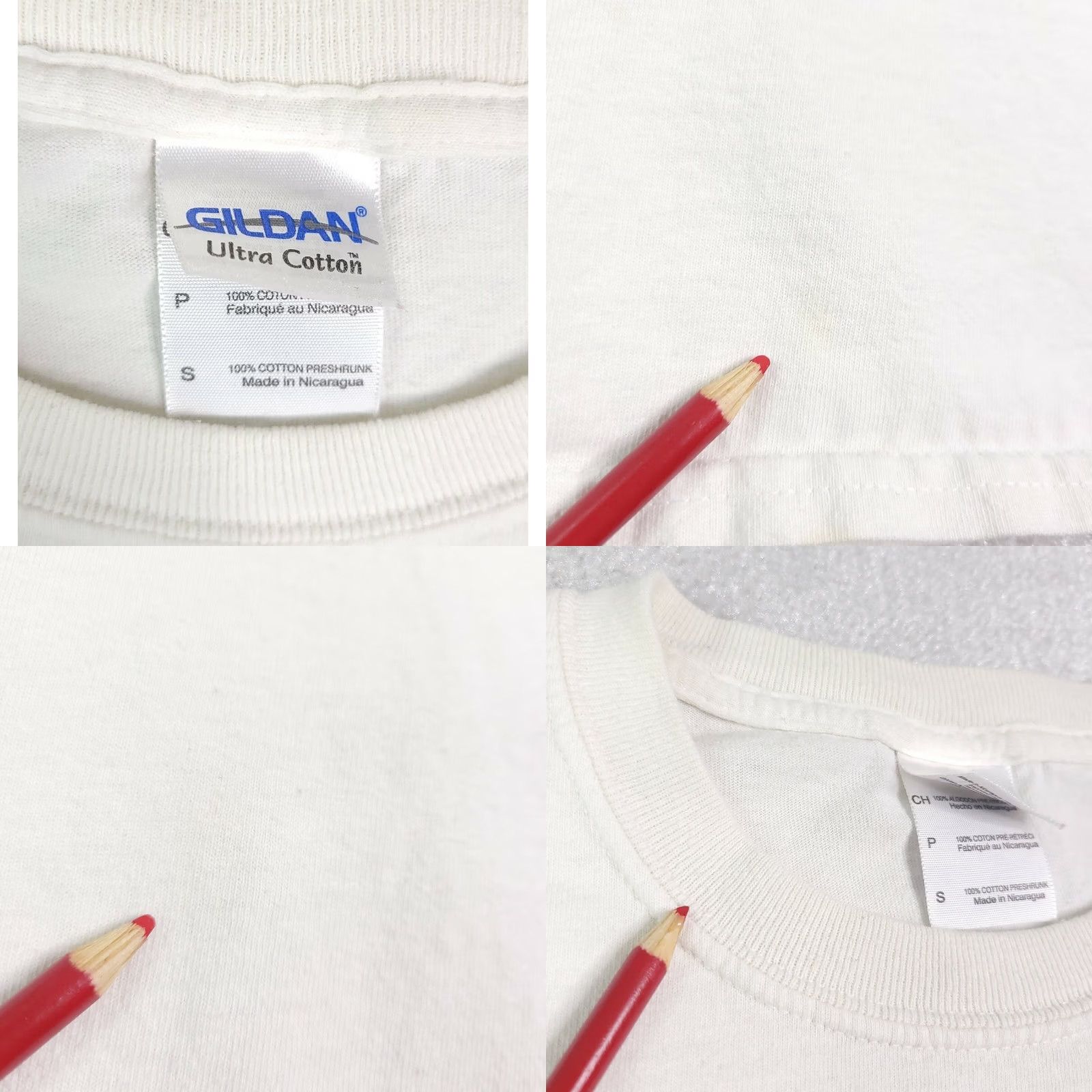 Gildan Gildan Heavy Cottn NFL Rams 4-H Shirt Adult Small White Short Sleeve T SEE PHOTO Size US S / EU 44-46 / 1 - 8 Thumbnail