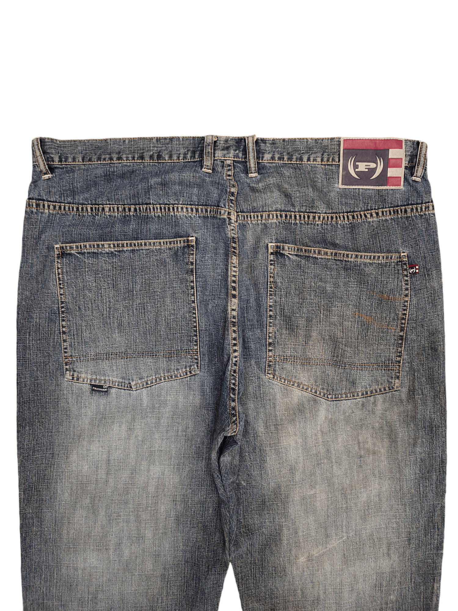 Phat Farm Baggy Jeans Phat Farm Clawmark Denim Wide Leg 90s Jnco Size US 42 / EU 58 - 12 Thumbnail