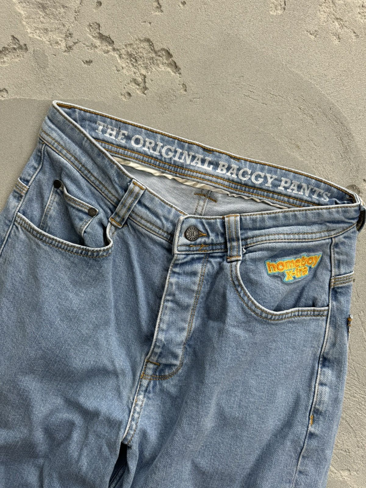 HOMME BOY CO. × Vintage Home Boy Baggy Jeans Size US 28 / EU 44 - 3 Thumbnail