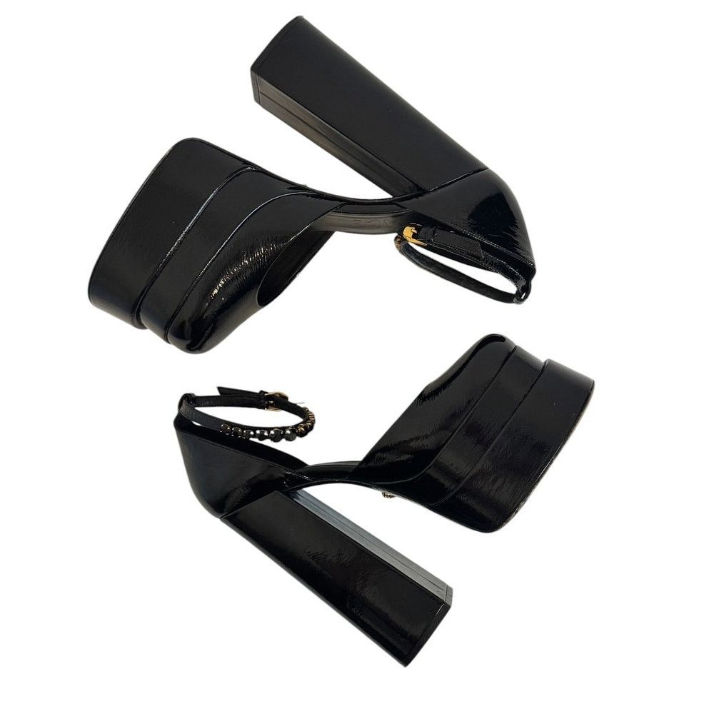Versace Versace Medusa Aevitas Black Patent Platform Pumps Size 41 Size US 11 / IT 41 - 7 Thumbnail
