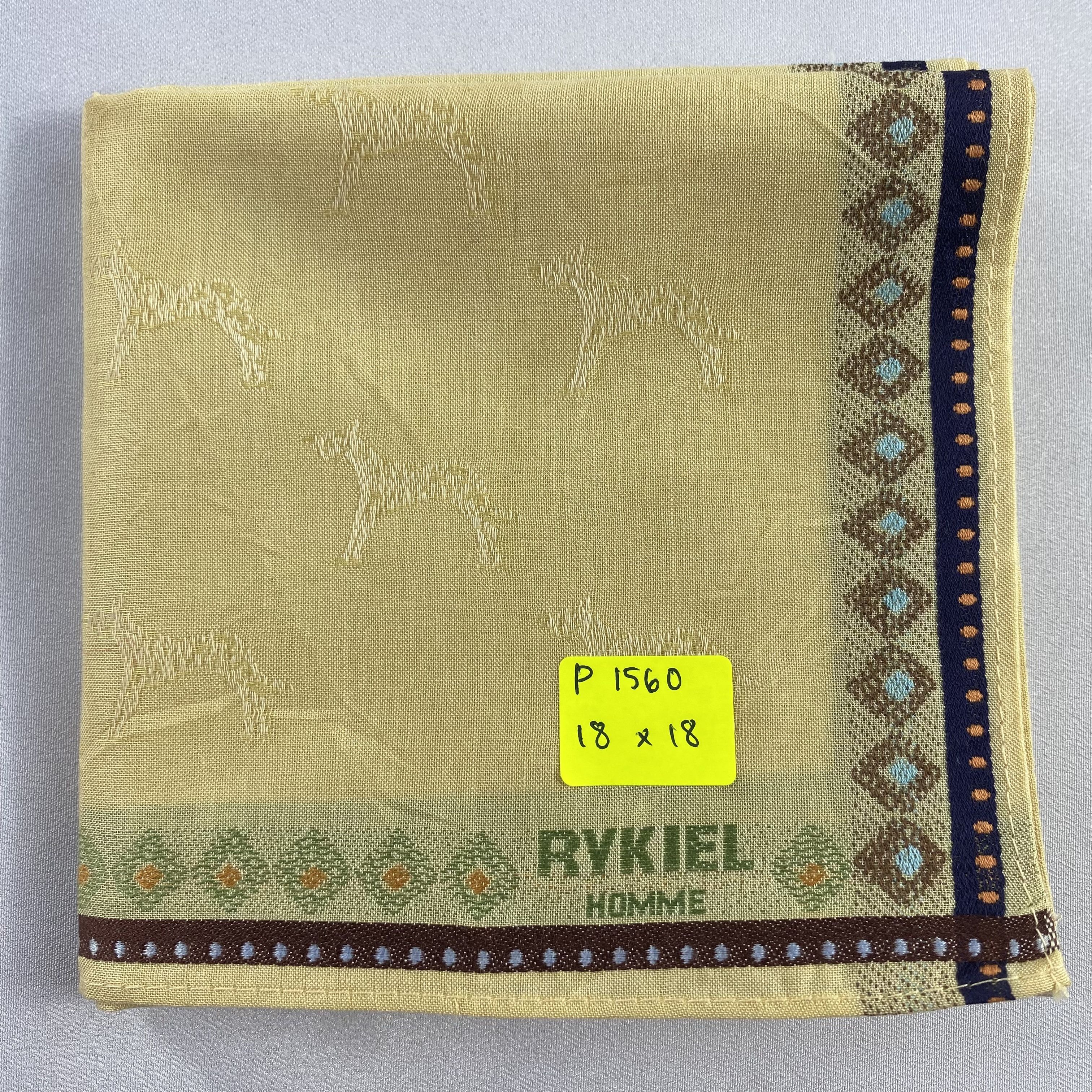 Sonia Rykiel × Vintage Rykiel Homme Bandana/ Handkerchief / Neckerchief-P1560 Size ONE SIZE - 6 Thumbnail