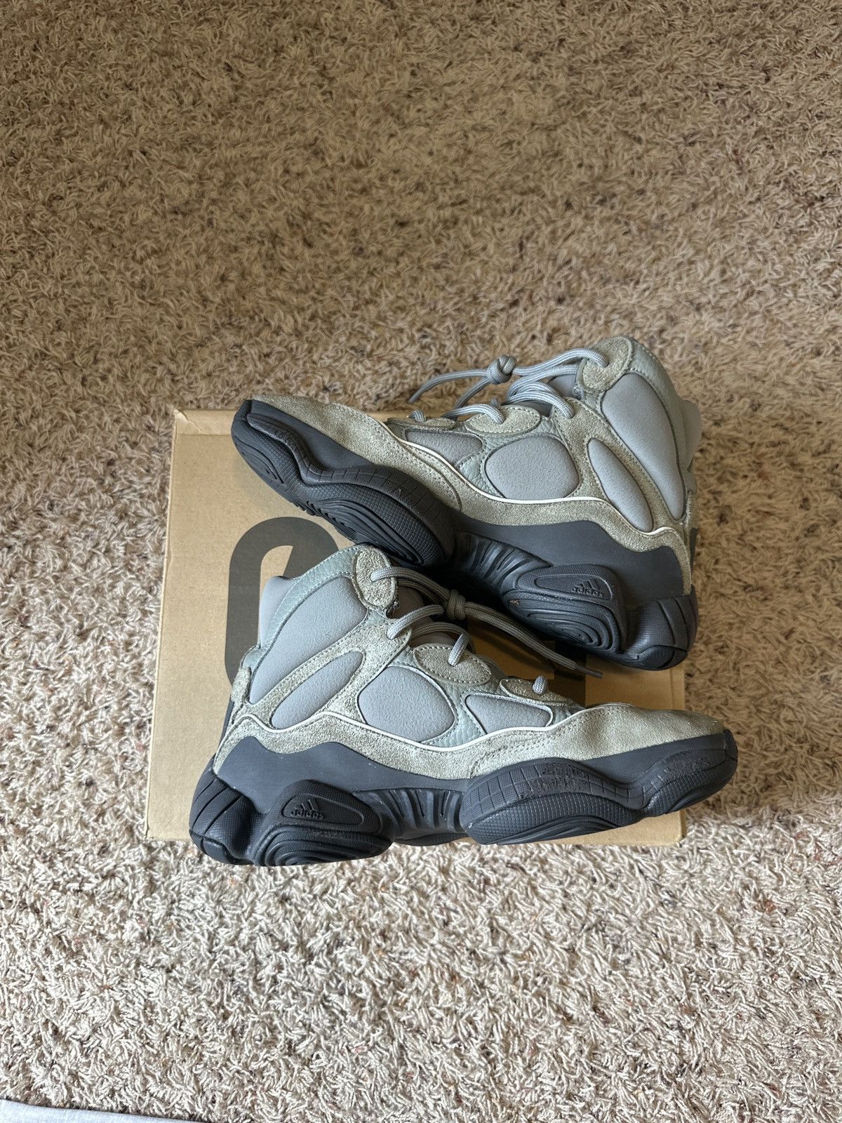 Adidas Yeezy 500 High ‘Mist’ Size US 9.5 / EU 42-43 - 3 Thumbnail