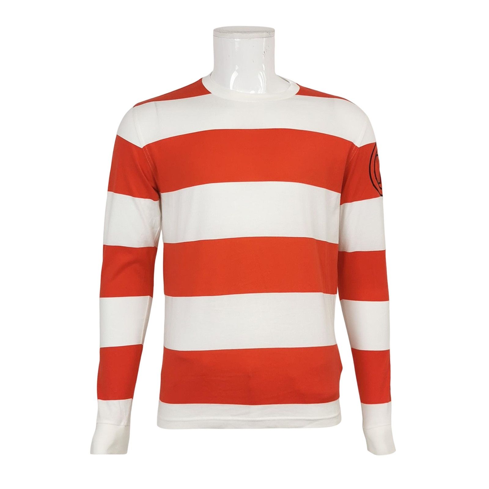 Burberry Burberry Striped Logo Long Sleeve T-Shirt XXS Size US XXS / EU 40 - 1 Thumbnail