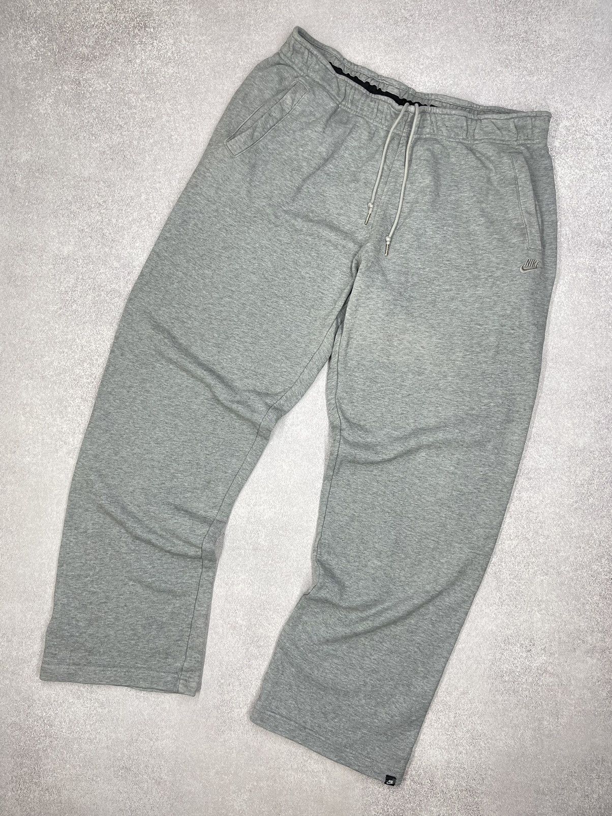Vintage Nike Basic Grey Sweatpants Drill Y2K ACG TN